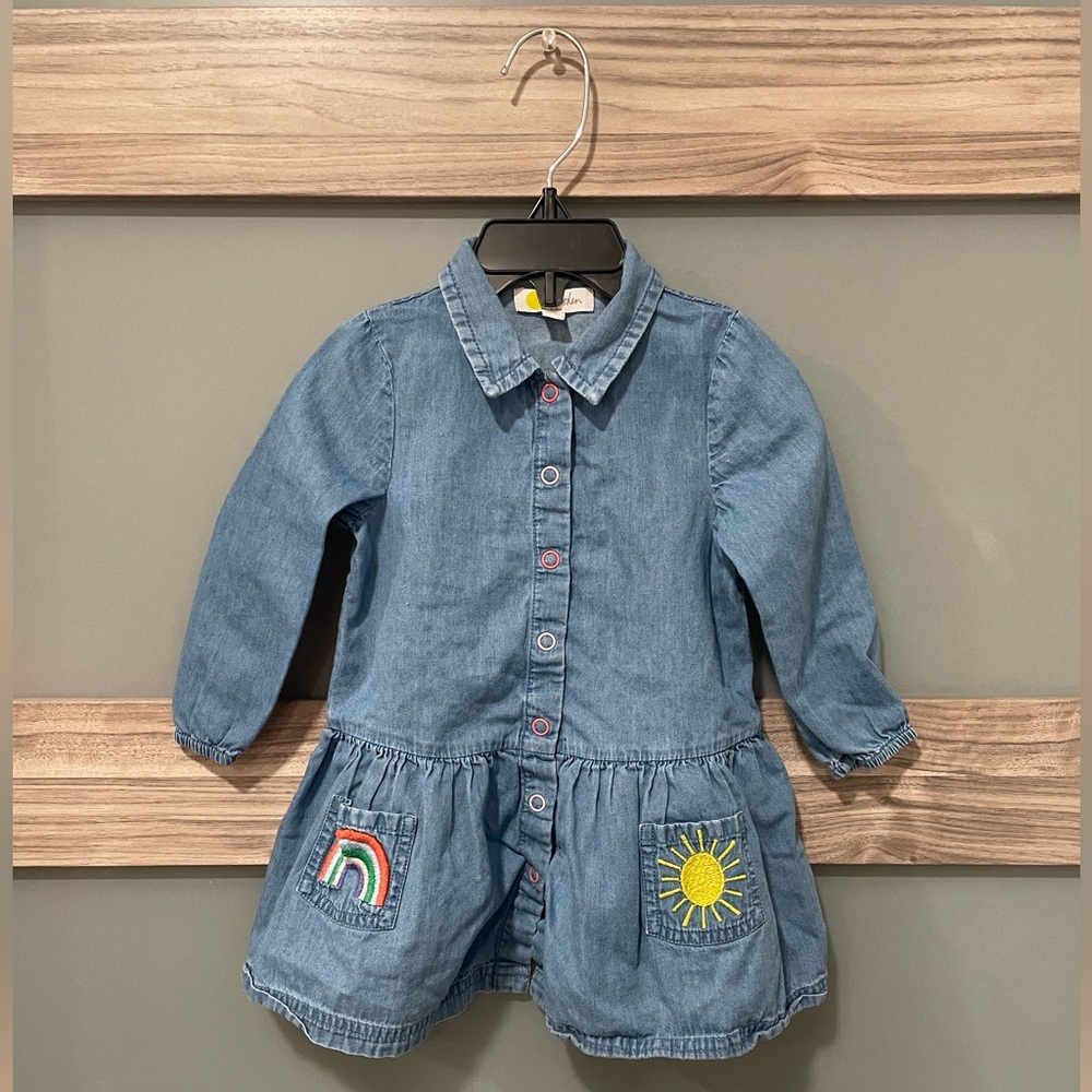 BABY BODEN Denim Dress